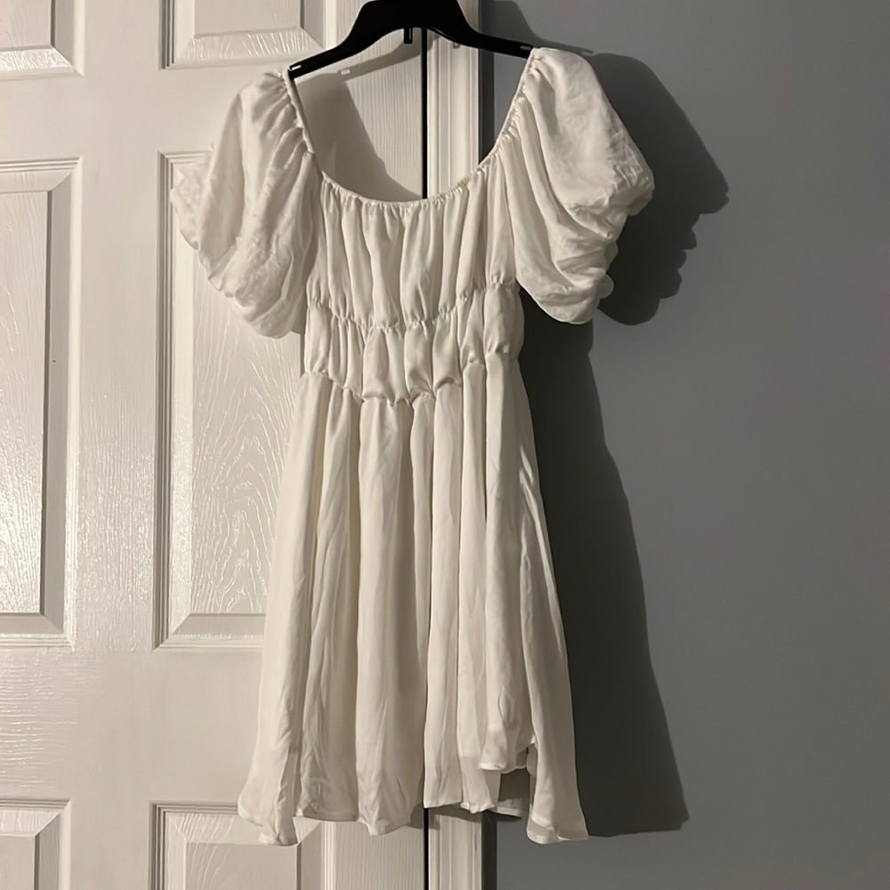 White summer dress